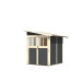  Karibu | Aanbouw Wandlitz 2 | Terragrijs 202931-01